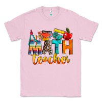 Bubblegum Pink math teacher Classic Tee - NancyCooperArtShop