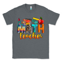 Charcoal Heather math teacher Classic Tee - NancyCooperArtShop