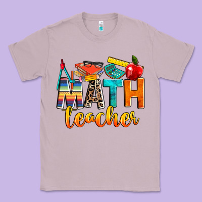 Math Teacher Classic Tee Designed By Nancycooperartshop