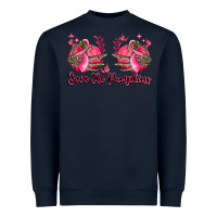 Navy save the pumpkins Heavyweight Sweatshirt - LillyAllenDesigns