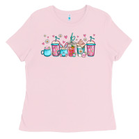 Bubblegum Pink easter coffee cups libbey glass Ladies Tee - Jasminsmagicworld
