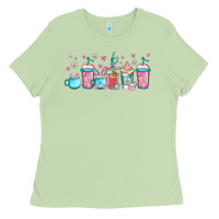Matcha easter coffee cups libbey glass Ladies Tee - Jasminsmagicworld