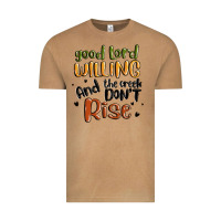 Vintage Camel good lord willing and the creek dont rise Vintage Tee - MaliasSmallBusiness