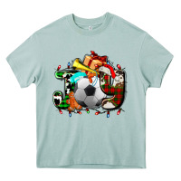 Arona joy with soccer element and Christmas Heavy Core Tee - AdoDesignShop