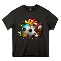 Asphalt joy with soccer element and Christmas Heavy Core Tee - AdoDesignShop