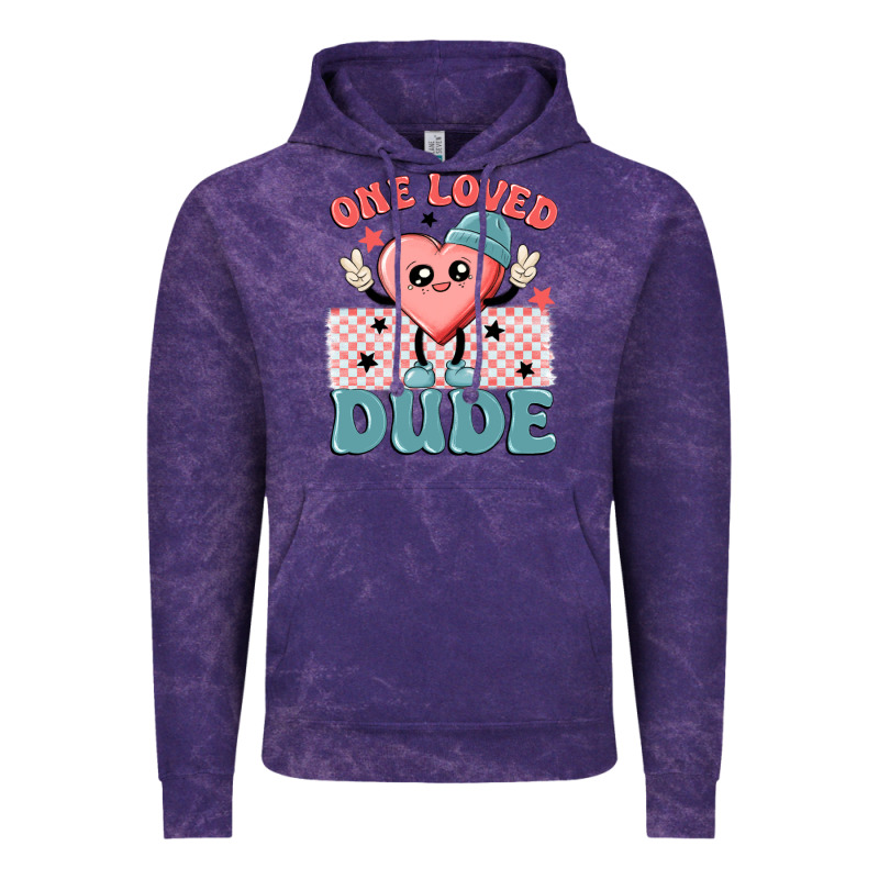 One Loved Dude Vintage Hoodie by MaliasSmallBusiness | Teevron