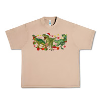 Burro christmas dinosaurs Urban Heavy Tee - MaliasSmallBusiness