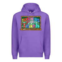 Purple teachers gonna teach Premium Hoodie - CowGirlArtShop
