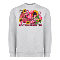 Heather Grey in october we wear pink Heavyweight Sweatshirt - LillyAllenDesigns