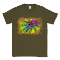 Army Green colorful glitter leopard background Classic Tee - RanaPortraitStore