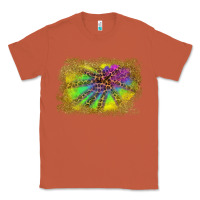 Copper colorful glitter leopard background Classic Tee - RanaPortraitStore