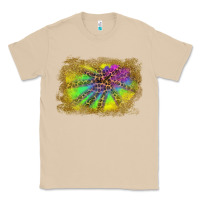 Mushroom colorful glitter leopard background Classic Tee - RanaPortraitStore