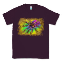Plum colorful glitter leopard background Classic Tee - RanaPortraitStore