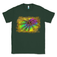 Sports Green colorful glitter leopard background Classic Tee - RanaPortraitStore