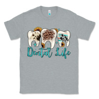 Heather Grey dental life Classic Tee - JahusDesignShop