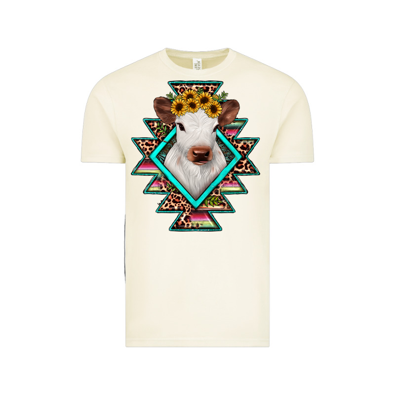 Heifer Cowhide Aztec Vintage Tee by JahusDesignShop | Teevron