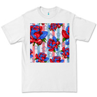 White patriotic roses Premium Tee - BundleAndBundleShop