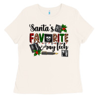 Bone santa's favorite x ray tech Ladies Tee - AdoDesignShop