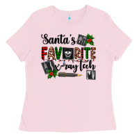 Santa's Favorite X Ray Tech Ladies Tee | Teevron