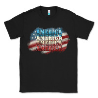 Black America america Classic Tee - NancyCooperArtShop