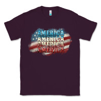 Plum America america Classic Tee - NancyCooperArtShop