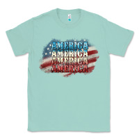 Seafoam America america Classic Tee - NancyCooperArtShop