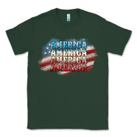 Sports Green America america Classic Tee - NancyCooperArtShop