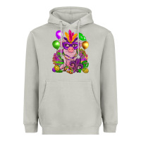 Moon Dust Mardi Gras Pig Heavyweight Hoodie - HowdyJamesFarm