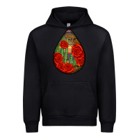Black mexican teardrop Urban Hoodie - BundleAndBundleShop