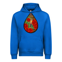 Cobalt mexican teardrop Urban Hoodie - BundleAndBundleShop