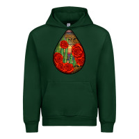 Foreset Green mexican teardrop Urban Hoodie - BundleAndBundleShop