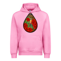 Fuchsia Pink mexican teardrop Urban Hoodie - BundleAndBundleShop