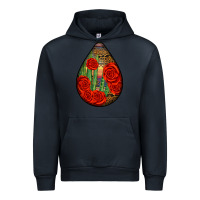 Navy mexican teardrop Urban Hoodie - BundleAndBundleShop