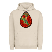 Pigment French Oak mexican teardrop Urban Hoodie - BundleAndBundleShop
