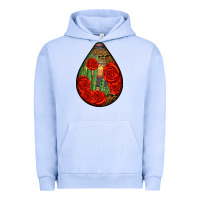 Pigment Grape Ice mexican teardrop Urban Hoodie - BundleAndBundleShop