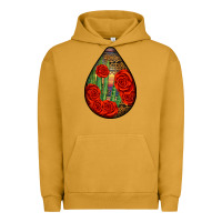 Pigment Peanut Butter mexican teardrop Urban Hoodie - BundleAndBundleShop