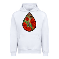 White mexican teardrop Urban Hoodie - BundleAndBundleShop