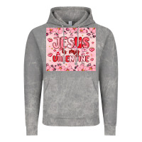 Cloud Rock jesus is my valentine Vintage Hoodie - MaliasSmallBusiness