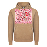 Vintage Coffee jesus is my valentine Vintage Hoodie - MaliasSmallBusiness