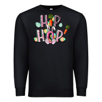 Black Hip hop Easter Premium Sweatshirt - CowGirlArtShop