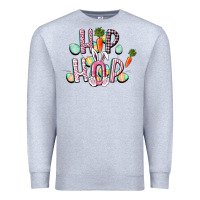 Heather Grey Hip hop Easter Premium Sweatshirt - CowGirlArtShop