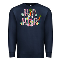 Navy Hip hop Easter Premium Sweatshirt - CowGirlArtShop