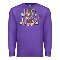Purple Hip hop Easter Premium Sweatshirt - CowGirlArtShop