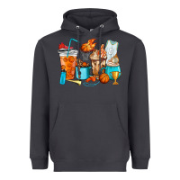 Smoke Basketball coffee cups Heavyweight Hoodie - HowdyJamesFarm
