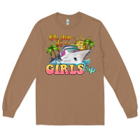 Toasted Coconut oh ship it's a girls trip Long Sleeve Tee - LillyAllenDesigns