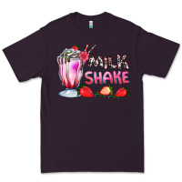 Plum milkshake with strawberry Premium Tee - AdoDesignShop