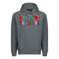Rock Hello Valentine Premium Hoodie - HowdyJamesFarm