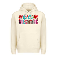 Sandshell Hello Valentine Premium Hoodie - HowdyJamesFarm
