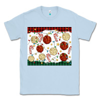 Dusty Blue christmas conchas Classic Tee - MaliasSmallBusiness