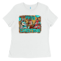 White merry christmas Ladies Tee - JahusDesignShop